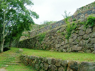 米子城石垣